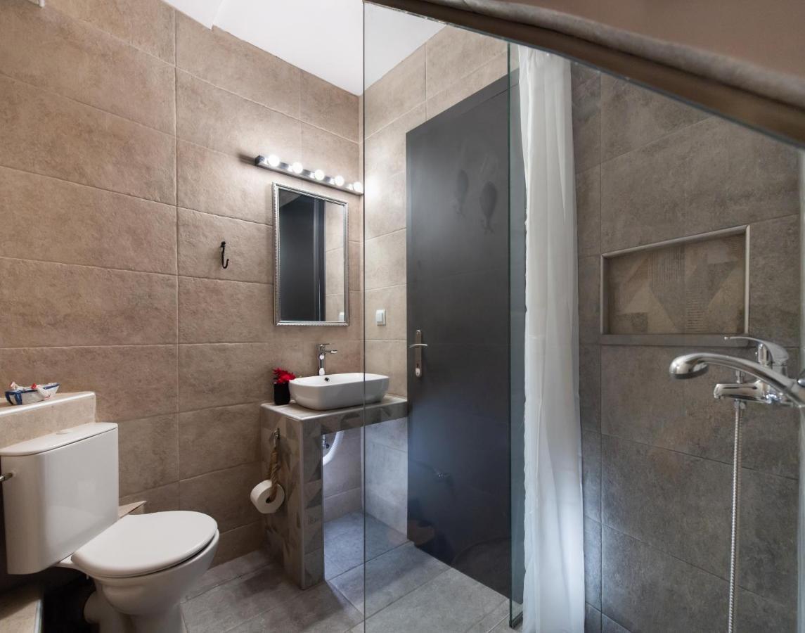 尼基亚娜Kalipso & Nafsika Maisonettes Grey Diamond别墅 外观 照片